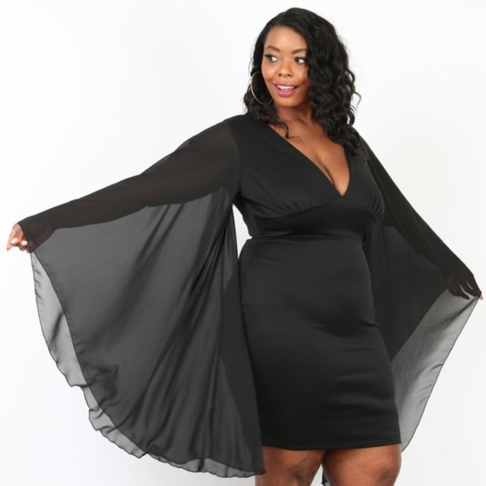 PLUS SIZE BODYCON DRESS